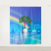 レインボーツリー タペストリー (正面)