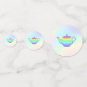 レインボーティーポットティーパーティー コンフェッティ (正面)