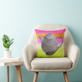 レインボーティーポ芸術品を気取ったット茶パーティー クッション (椅子)