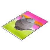 レインボーティーポ芸術品を気取ったット茶パーティー ノートブック (左側)