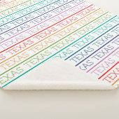 レインボーテキサス州、テキサス州、テキサス州 シェルパブランケット (3/4)