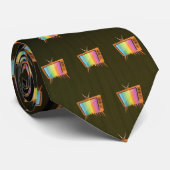 レインボーテレビ ネクタイ (ロール)