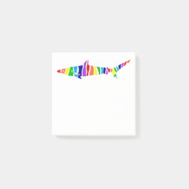 レインボーディシャーク ポストイット