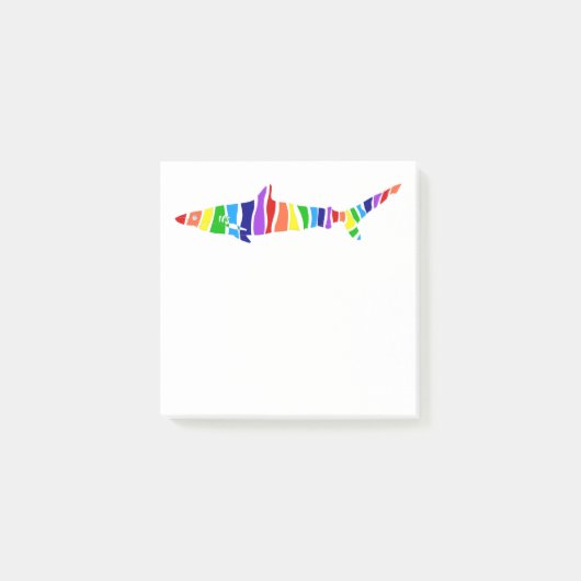 レインボーディシャーク ポストイット (正面)