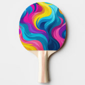 レインボーディライト 卓球ラケット (裏面)