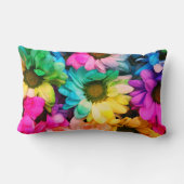 レインボーデイジープリントランバーピロー ランバークッション (裏面)