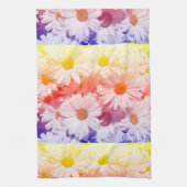 レインボーデイジー キッチンタオル (縦)