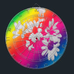 レインボーデイジー ダーツボード<br><div class="desc">虹のデイジー</div>