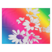レインボーデイジー テーブルクロス (正面(横))