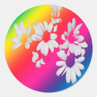 レインボーデイジー ラウンドシール