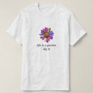 レインボーデイジーTシャツ Tシャツ