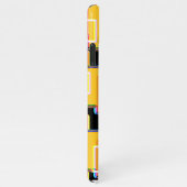 レインボーデコホームリビング抽象芸術 iPhoneケース (右側)