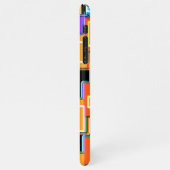 レインボーデコホームリビング抽象芸術 iPhoneケース (左側)