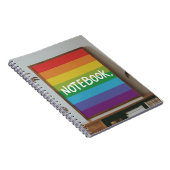 レインボーデザイン ノートブック (右側)