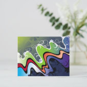 レインボーデザイン ポストカード (スタンド正面)