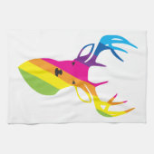 レインボートナカイ キッチンタオル (横)