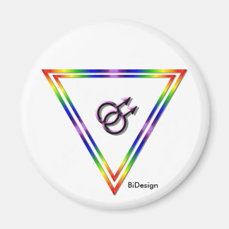 レインボートライアングル（雄/雄） マグネット