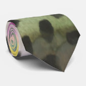 レインボートラウススキン魚釣りフィッシャーマンズ ネクタイ (ロール)