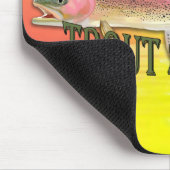 レインボートラウト層サンセット マウスパッド (コーナー)