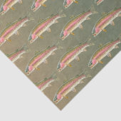 レインボートラウト魚釣りティッシュペーパー 薄葉紙 (詳細)