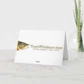 レインボートラウト魚釣り カード (裏面)