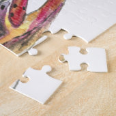 レインボートラウト魚釣り ジグソーパズル (側面)