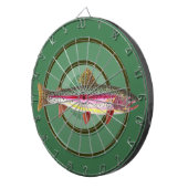 レインボートラウト魚釣り ダーツボード (正面右)