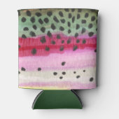 レインボートラウト魚釣り 缶クーラー (正面)