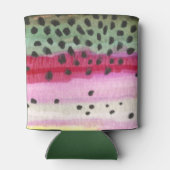 レインボートラウト魚釣り 缶クーラー (裏面)