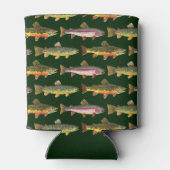 レインボートラウト魚釣り 缶クーラー (裏面)