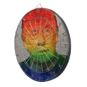 レインボートランプ ダーツボード (正面右)