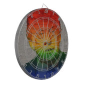 レインボートランプ ダーツボード (正面左)