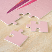 レインボートロピカルウェーブサーフィンマン ジグソーパズル (側面)