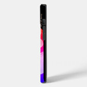 レインボートロピカル様式化された花 Case-Mate iPhoneケース (裏面 / 左)