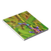 レインボートンボと花 ノートパッド (アングル)