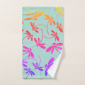 レインボートンボ バスタオルセット (ハンドタオル)