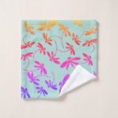 レインボートンボ バスタオルセット (ウォッシュタオル)