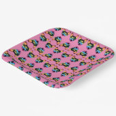 レインボードッグ紙ナプキン ペーパープレート (傾斜あり)