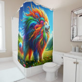 レインボードッグ シャワーカーテン (インサイチュ)