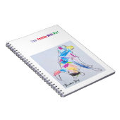 「レインボードッグ」ノート ノートブック (右側)