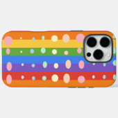 レインボードットストライプ Case-Mate iPhoneケース (裏面 (横))