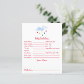 レインボードットベビーシャワー予測とアドバイス (スタンド正面)