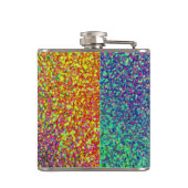 レインボードット紙吹雪フラスコ フラスク (裏面)