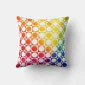 レインボードット クッション (裏面)