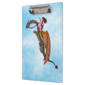 レインボードラゴンに乗る クリップボード (左)