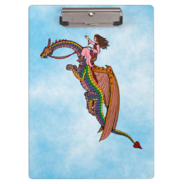 レインボードラゴンに乗る クリップボード