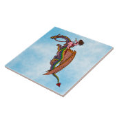 レインボードラゴンに乗る タイル (側面)