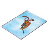 レインボードラゴンに乗る ノートブック (左側)