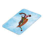 レインボードラゴンに乗る マグネット (左側)