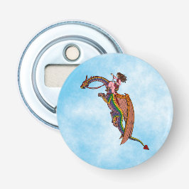 レインボードラゴンに乗る 栓抜き